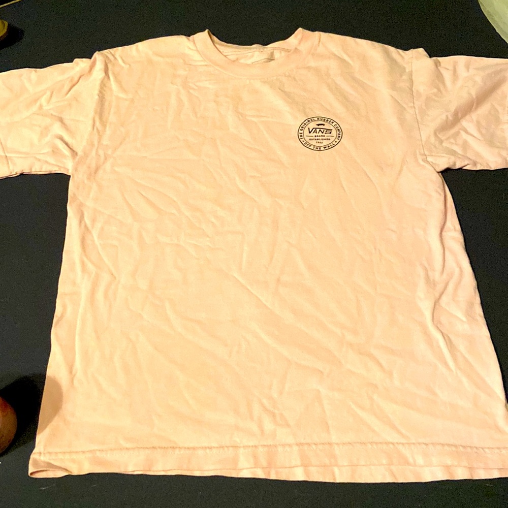 Pink Vans T shirt
